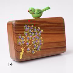 PAULAMI - Kakoli wooden clutch- KO-B14