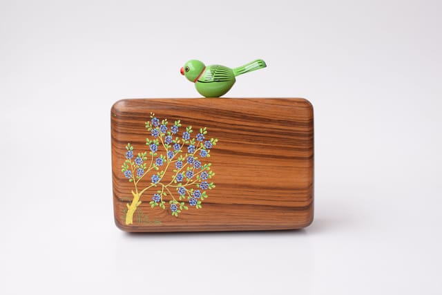 PAULAMI - Kakoli wooden clutch- KO-B14