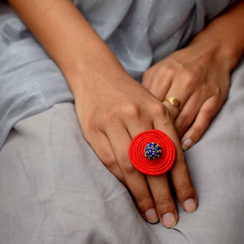 PAULAMI - Rangoli Finger Ring - RNG-R19
