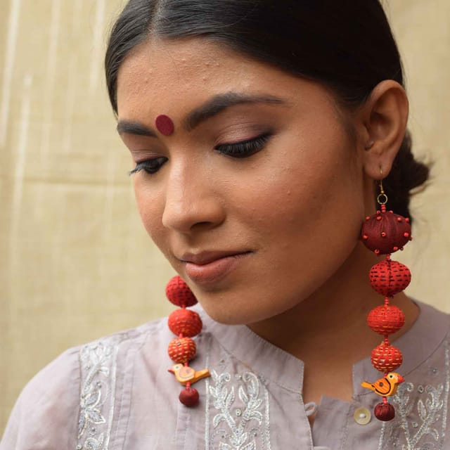 PAULAMI - Long Tia Earrings-TLO-E191