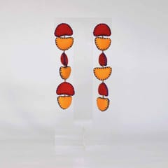 PAULAMI - Kimaya Long Stud Earrings KI-L-E02