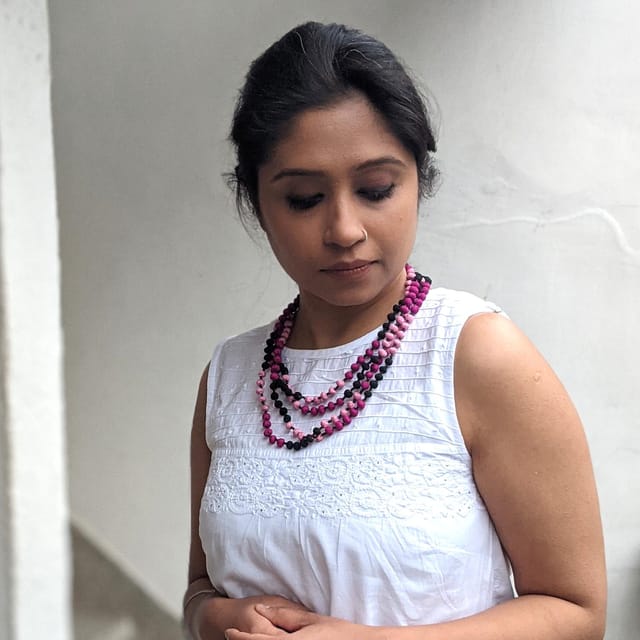PAULAMI - Beeja- Extra Long Neckpiece-BEE/L-NP10