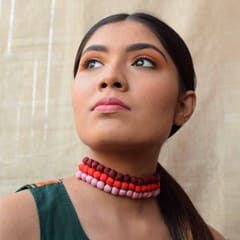PAULAMI - Damini Choker Neckpiece- DAM-N1