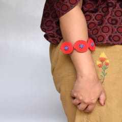 PAULAMI - Rangoli cuff bracelet- RA-CU3