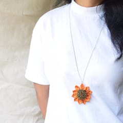 PAULAMI - Surajmukhi Pendant with chain SU-PEN3