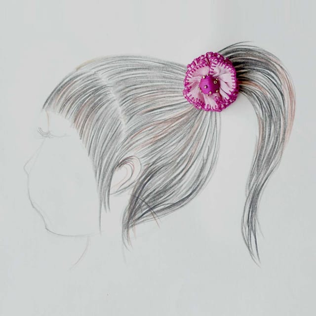 PAULAMI - Small phoolwanti hair tie PH/HT8