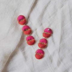 PAULAMI - Kimaya Long Stud Earrings KI-E05