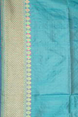 HKV Benaras -Pure Katan silk Kadhwa check Floral Bootidaar Jangla with Traditional Border Banarasi Saree