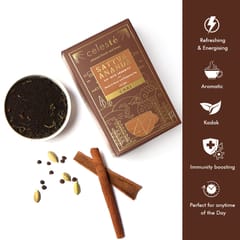 Celesté -Sattva Ananda Chai + Masala Chai | 250gms X 2 | Buy 1 Get 1 Free