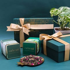 Celesté -Artisanal Tea Gift Box - Set of 2