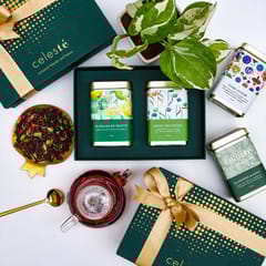 Celesté -Artisanal Tea Gift Box - Set of 2