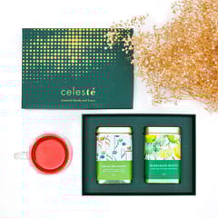 Celesté -Artisanal Tea Gift Box - Set of 2