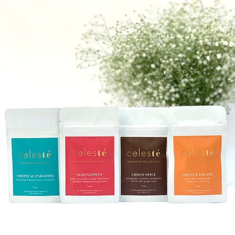 Celesté -Iced Tea Selection (Pack of 4)