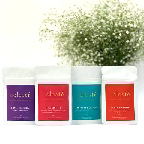 Celesté -Black Tea Selection (Pack of 4)