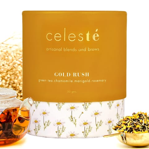 Celesté -Green Tea | Gold Rush