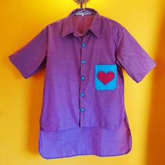 Juhi Malhotra - Pink Heart Shirt