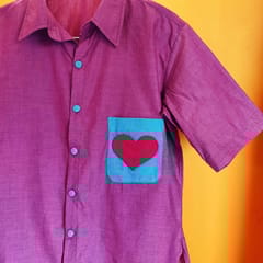 Juhi Malhotra - Pink Heart Shirt