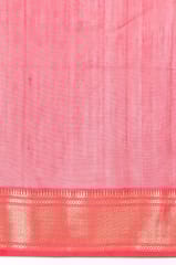 Living Looms of India - Big Umbi Buti Sage Green Maheshwari Cotton and Silk Saree