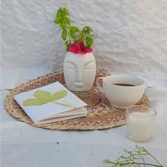 Eco-printed Handmade Journal - Fallen Leaf
