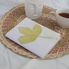 Eco-printed Handmade Journal - Fallen Leaf