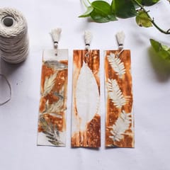 Eco-printed Guava Journal-Bookmark Combo