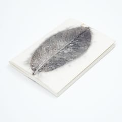 Eco-printed Handmade Journal - Guava leaf print