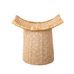 Opaque Studio-Garden Rose Cane Ottoman