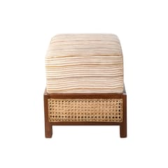 Opaque Studio-Zentique Cane Square Ottoman
