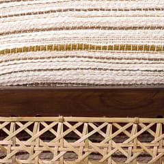 Opaque Studio-Zentique Cane Square Ottoman