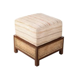 Opaque Studio-Zentique Cane Square Ottoman