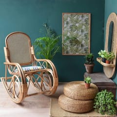 Opaque Studio-Thonet Bamboo Rocking Chair