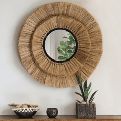 Opaque Studio-Sunburst Moonjh Grass Mirror