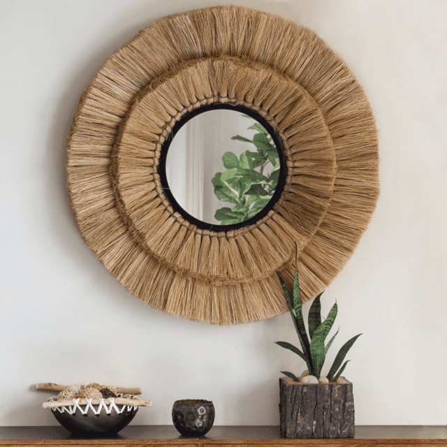 Opaque Studio-Sunburst Moonjh Grass Mirror