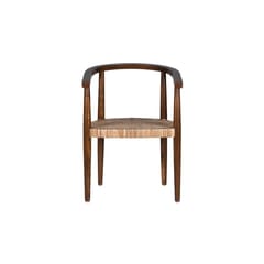 Opaque Studio-Tobu Teak Wood Cane Armchair