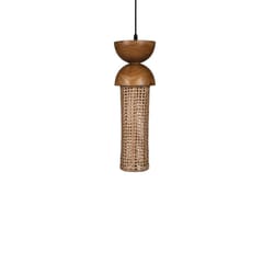 Opaque Studio-Mopong Teak Cane Pendant Lamp