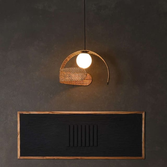 Opaque Studio-Kohima Cane Pendant Lamp