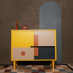 Opaque Studio-Desert Gold Storage Cabinet