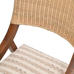 Opaque Studio-Mongar Cane Teak Wood Chair
