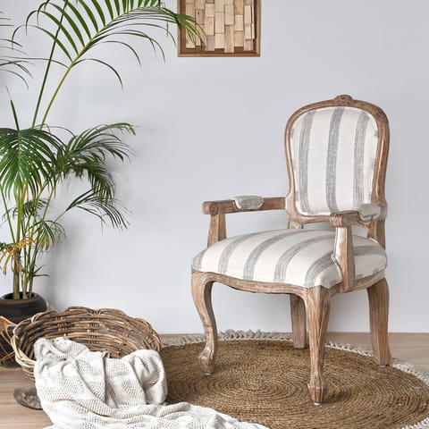 Opaque Studio-Zhemgang Teak Wood Armchair