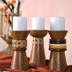 Opaque Studio-Troika Candle Holder