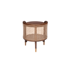 Opaque Studio-Anson Rattan Table