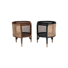 Opaque Studio-Anson Rattan Table