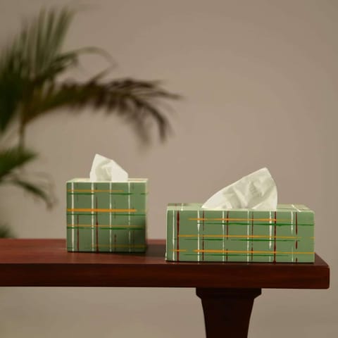 Opaque Studio-Linear Elegance Tissue Box