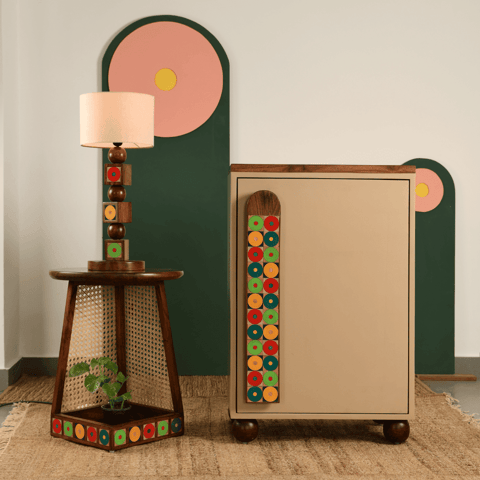 Opaque Studio-Chopad Single Door Cabinet
