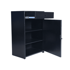 Opaque Studio-Tartan Single Door Cabinet