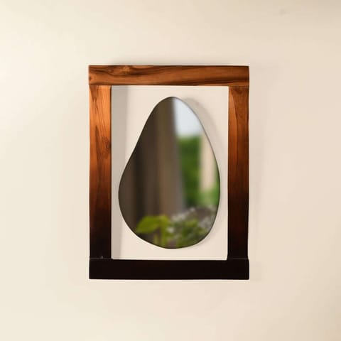 Opaque Studio-Brown Sprinkle Wall Mirror
