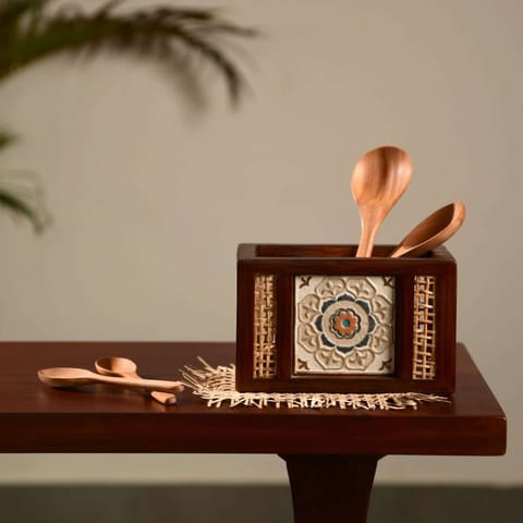 Opaque Studio-Log Cabin Tissue Box