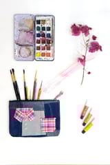 UMW - Denim Vanity pouch