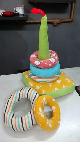 UMW - Upcycled Donut Stacker Toy