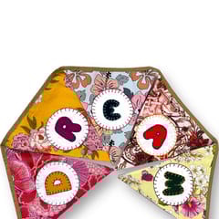 UMW - "Dream Big" Upcycled Fabric Bunting